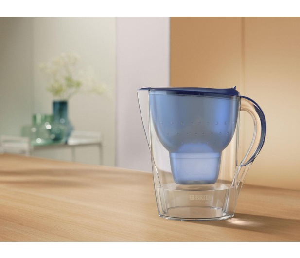 Brita Dzbanek Marella XL niebieska + 4 wkłady filtrujące MAXTRAPRO - 1533417 - zdjęcie 4